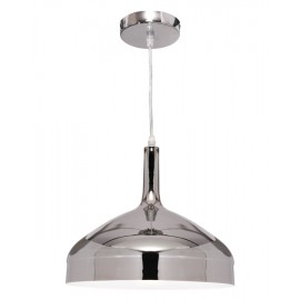 Cougar-Everest 1lt 60W E.S. Pendant Light - Chrome